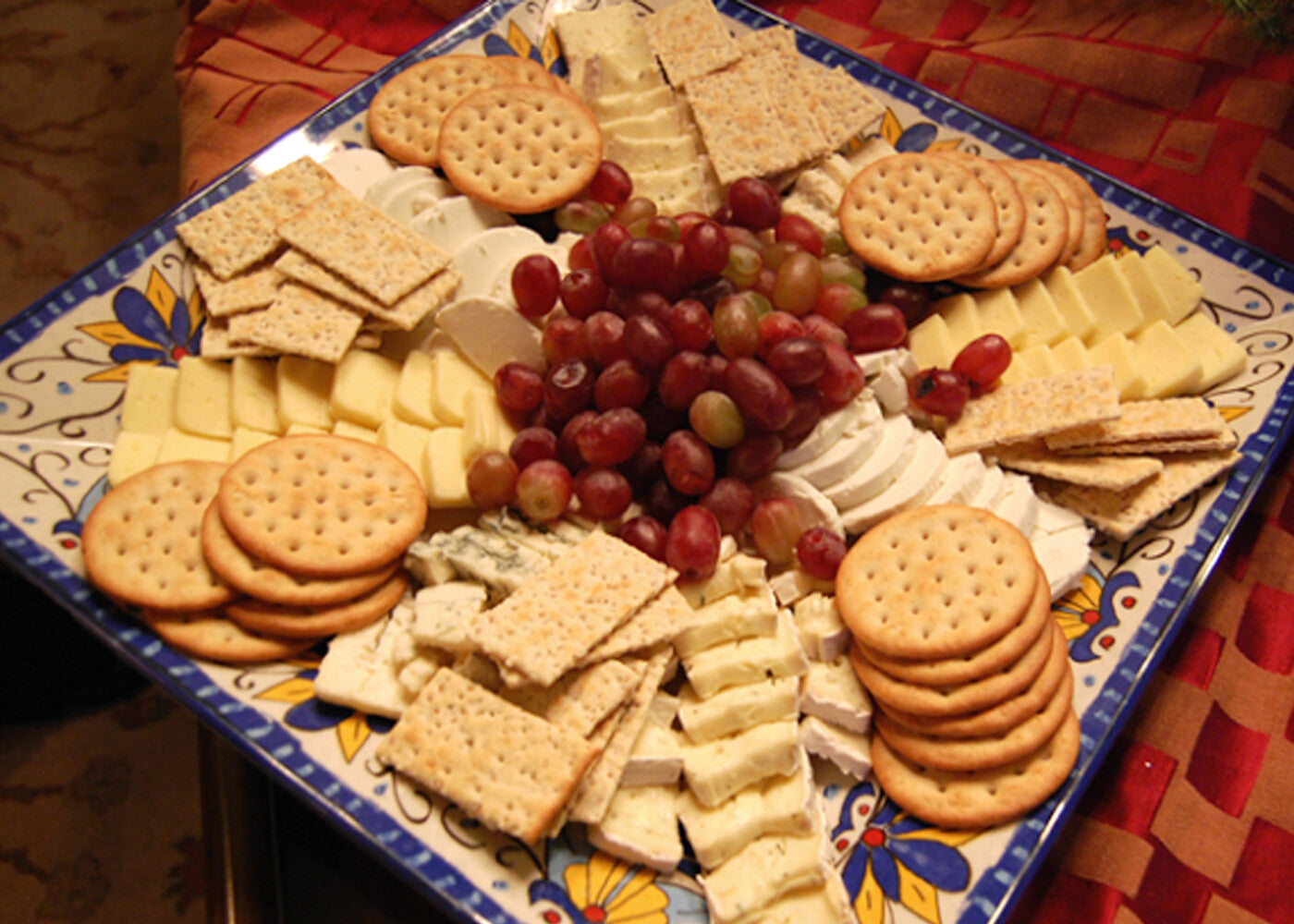 Cheese & Cracker Tray - Serves 15 – Gourmet Coffee Brew Master